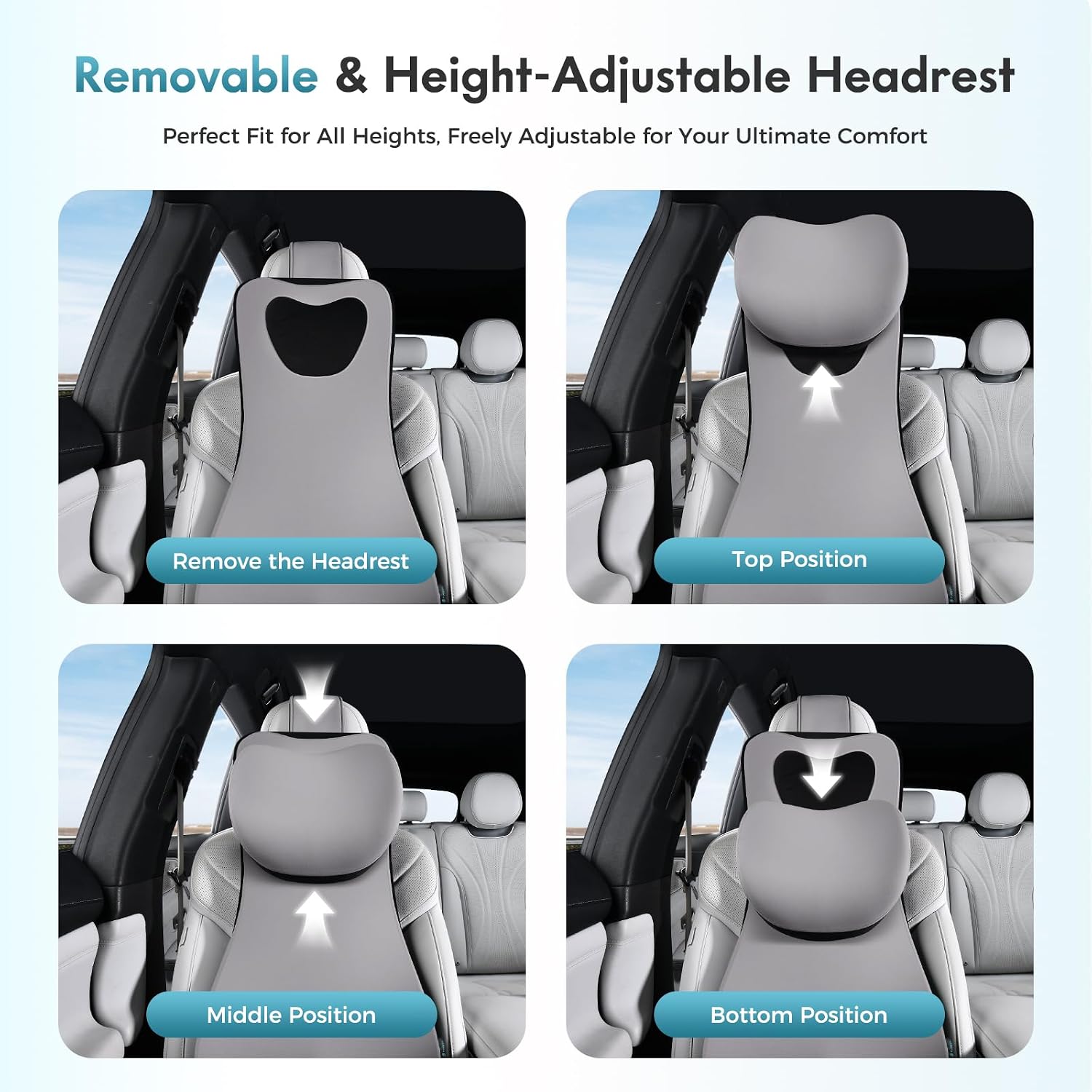Detalle de FLORICH Car Seat Cushion with Memory Foam