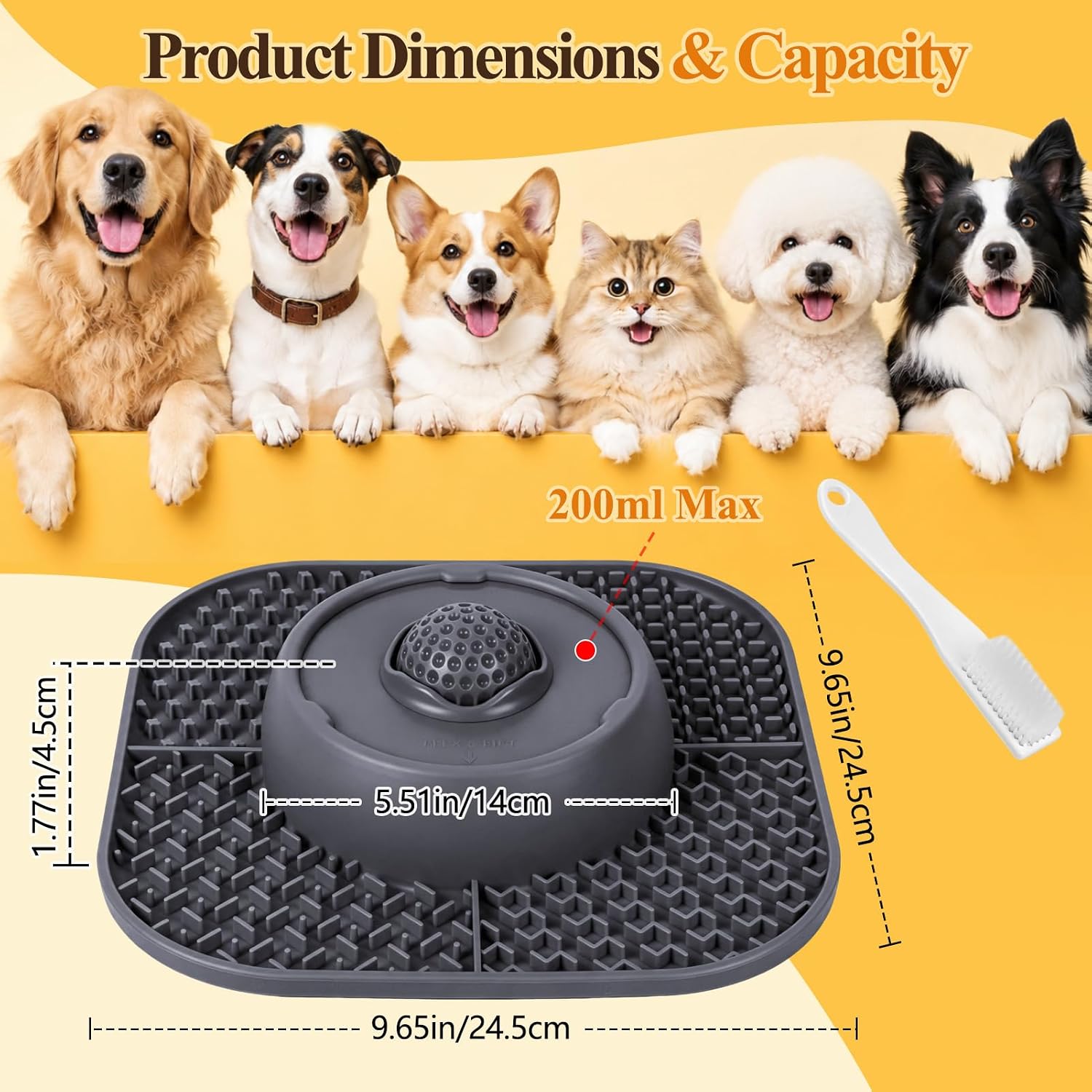 Thumbnail 5 de Huttoi Slow Feeder Dog Bowl, Medium