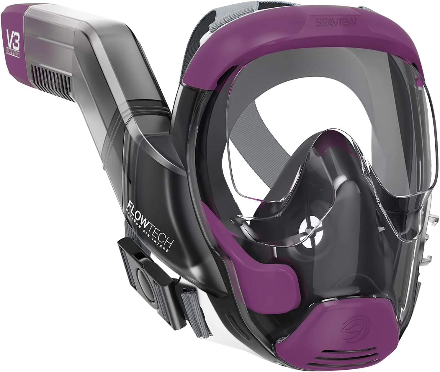Thumbnail 6 de Seaview 180 V3 Full Face Snorkel Mask for Adults