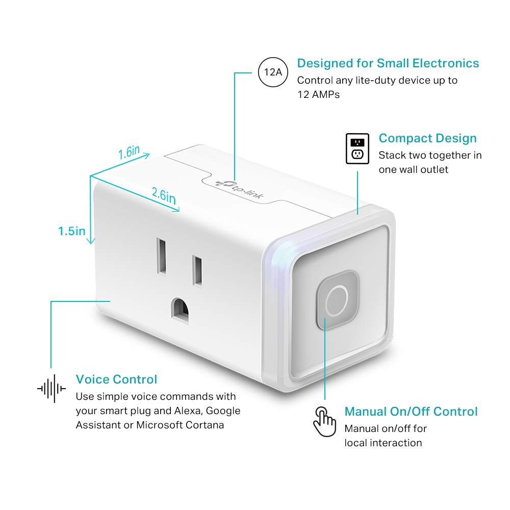 Thumbnail 3 de TP-Link Kasa HS103P4 Smart Plug 15A 4-Pack 🔌