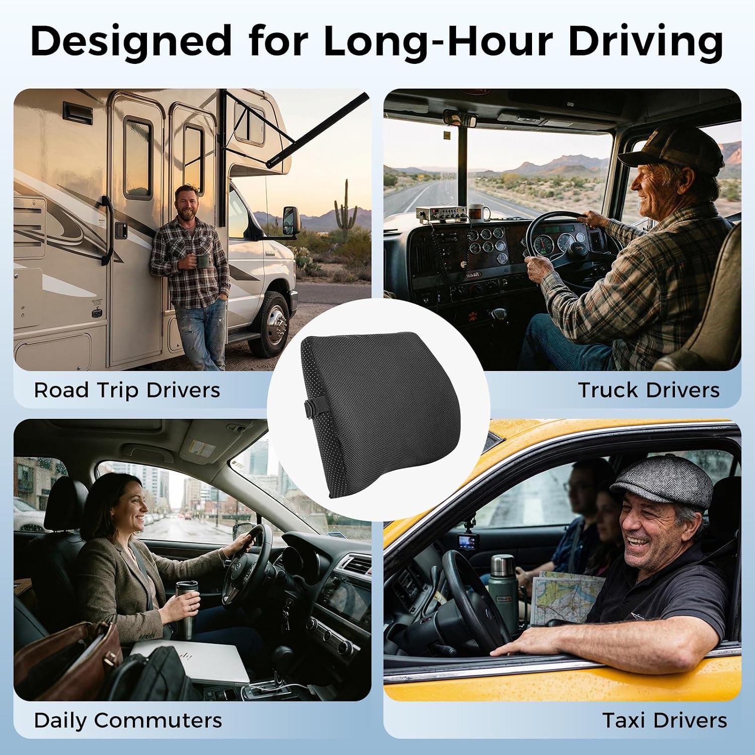 Thumbnail 6 de TISHIJIE Lumbar Support Pillow for Car
