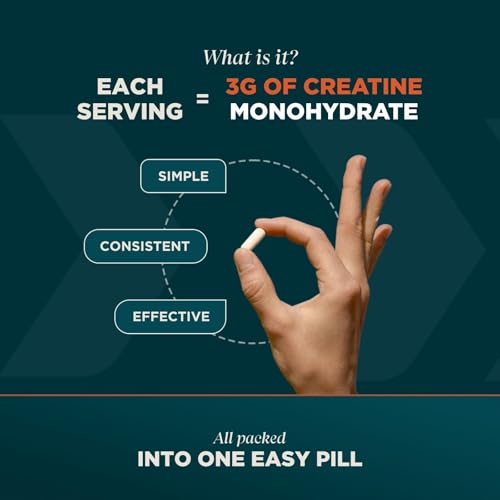 Detalle de Myprotein Impact Creatine Monohydrate Tablets – High Strength Pure Creatine Pills