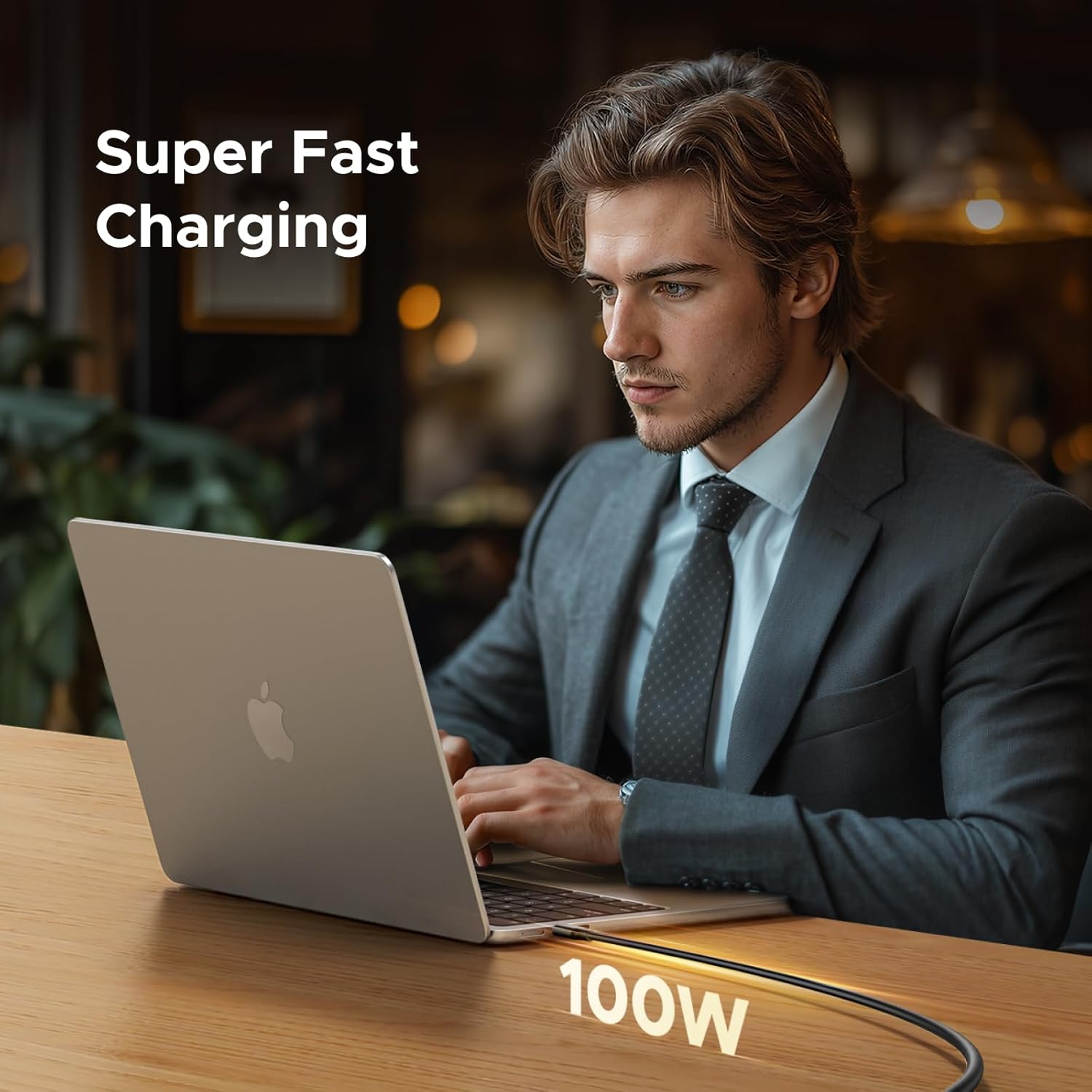 Thumbnail 1 de UGREEN USB‑C to USB‑C Charger Cable 100W 2 Pack