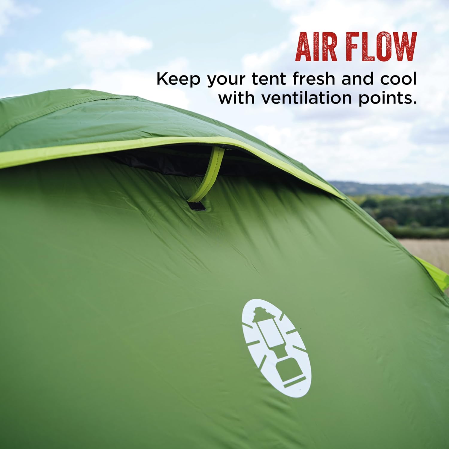 Thumbnail 4 de Coleman Tent Darwin: 3-Person Waterproof Shelter with BlackOut Bedroom