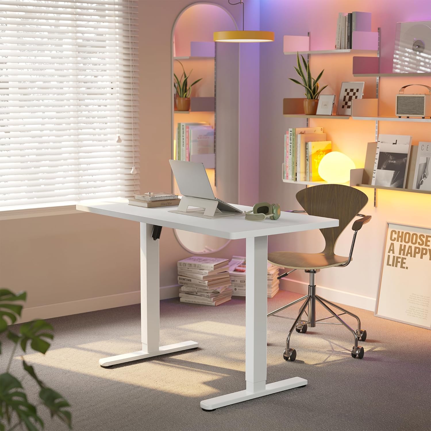 Thumbnail 1 de HUANUO Electric Standing Desk, 43 x 24 Inches