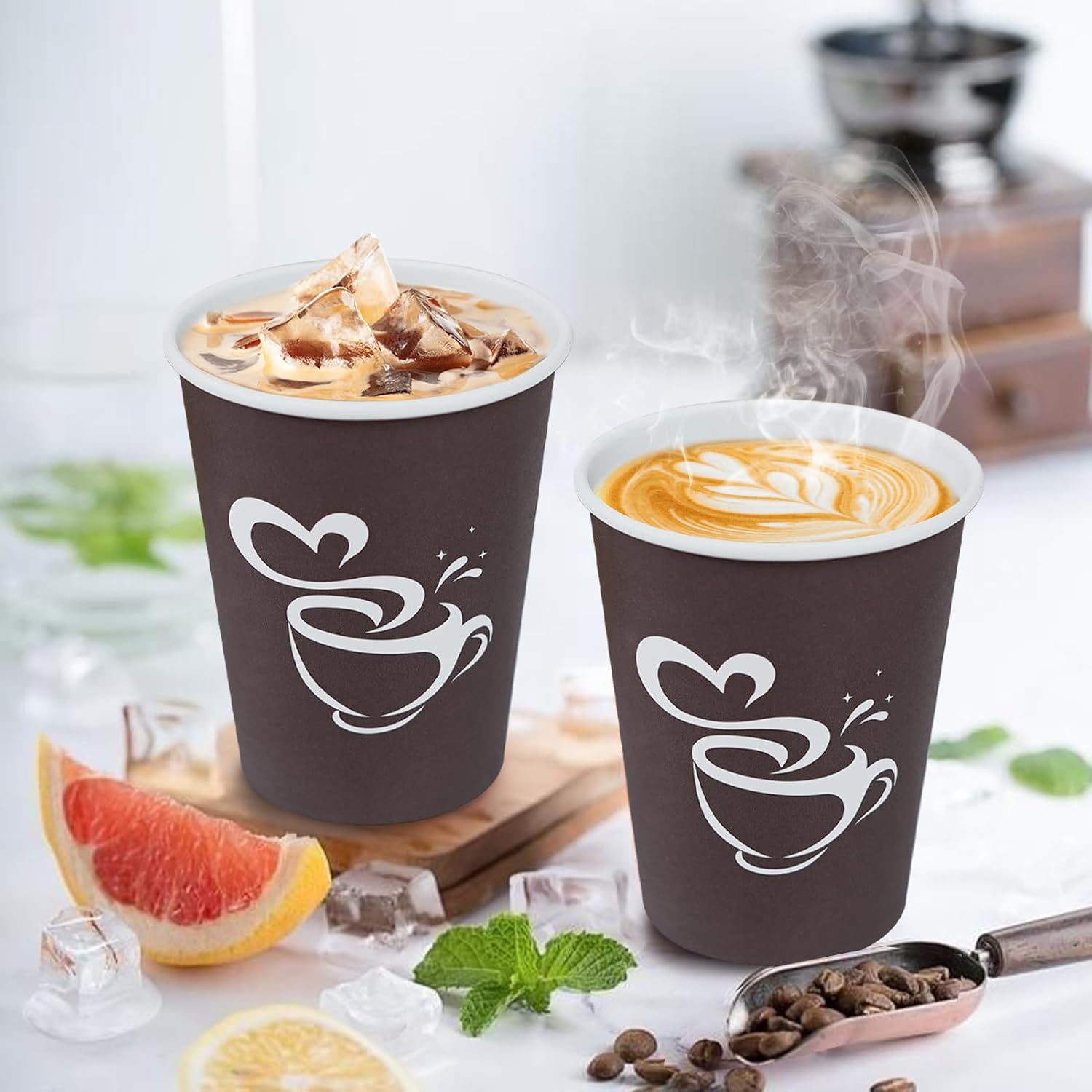 Thumbnail 3 de Clawsoff 12 oz Paper Coffee Cups 300 count