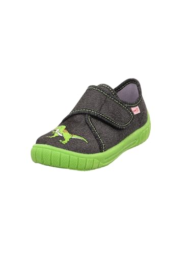 Detalle de Superfit Jungen Bill Hausschuhe, Schwarz 0010, 32 EU
