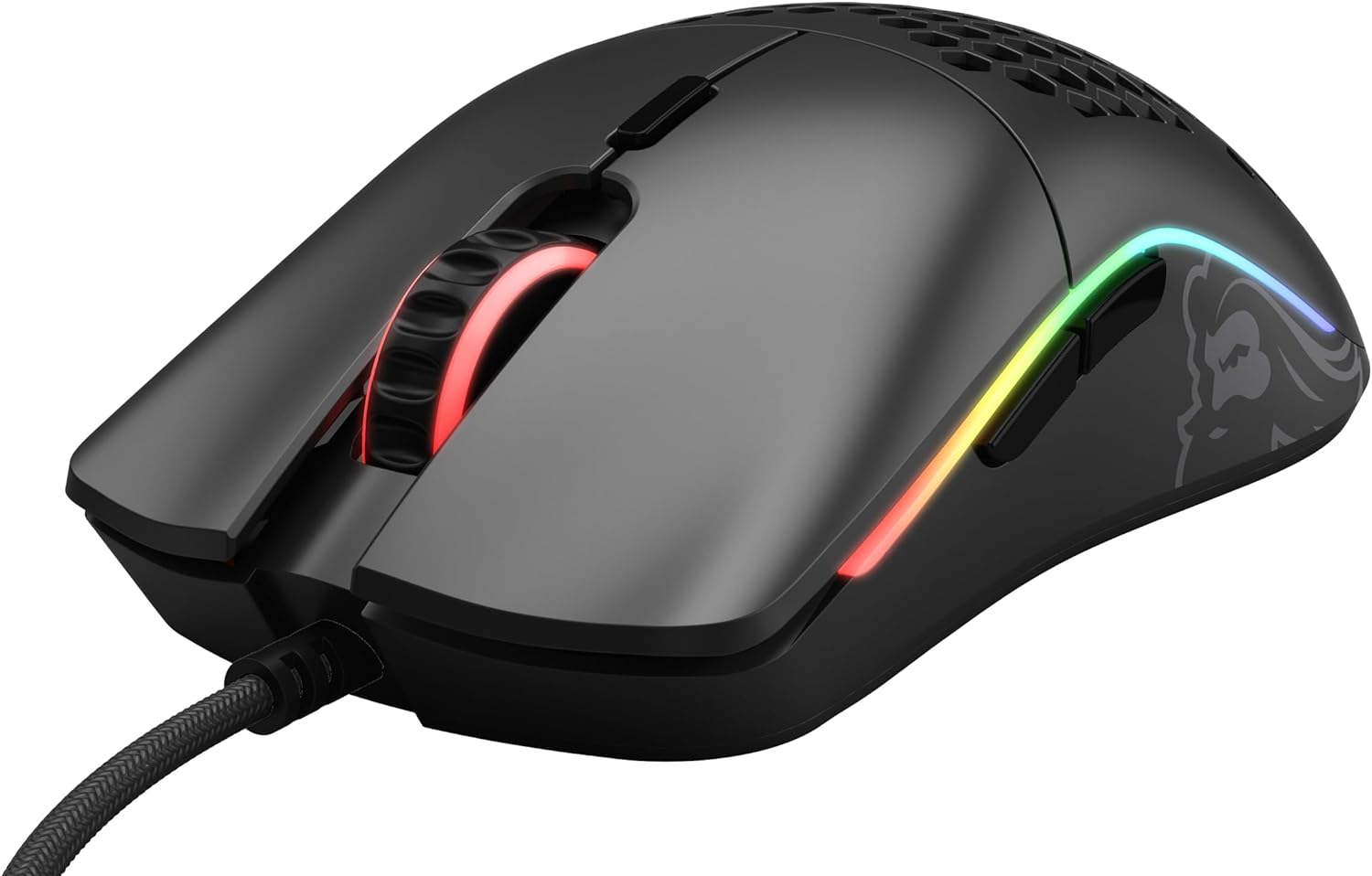 Detalle de GLORIOUS Model O: Mouse cablato per PC gaming con sensore ottico rapido