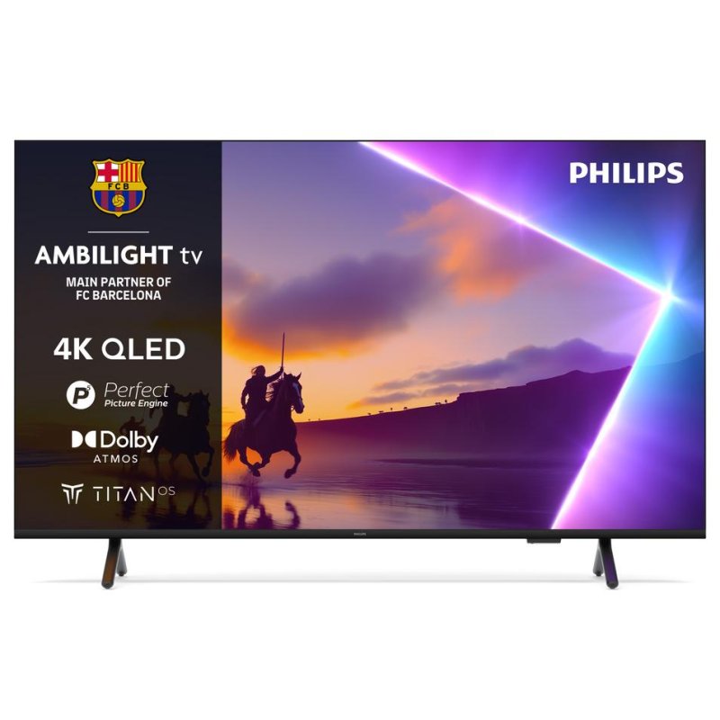 Imagen de TV Philips QLED 75PUS8500 75" 4K UltraHD: Ambilight, HDR10+, Dolby Vision y Titan OS en OfertitasTOP