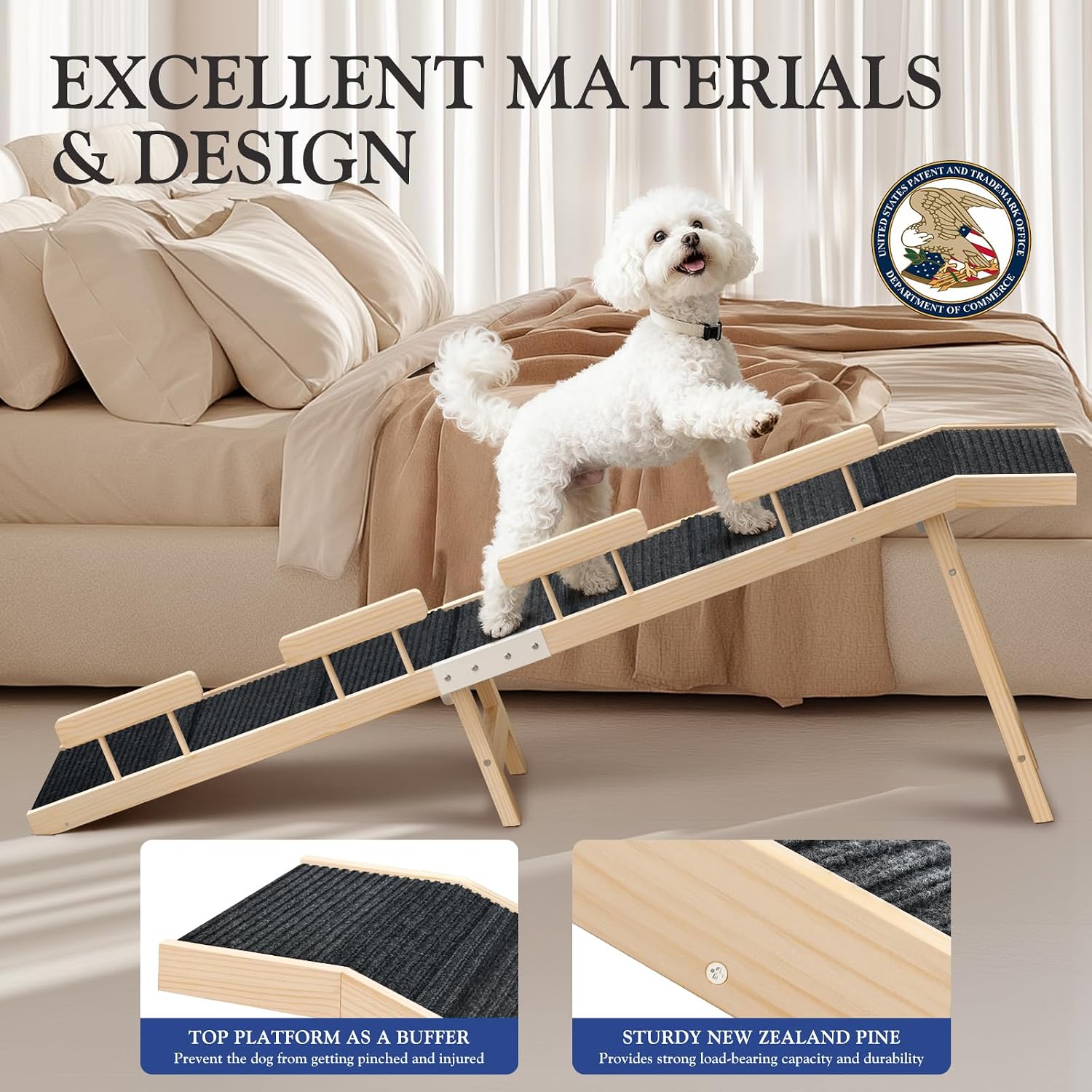Detalle 2 de Easyego Dog Ramp 74-Inch