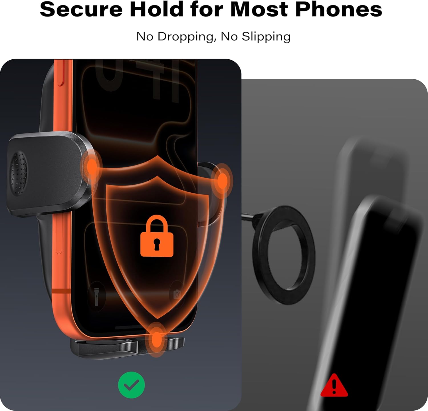 Detalle de APPS2Car Handyhalterung Auto Saugnapf Gel-Lock 67 mm – universell für Smartphones 4,7–6,8 Zoll