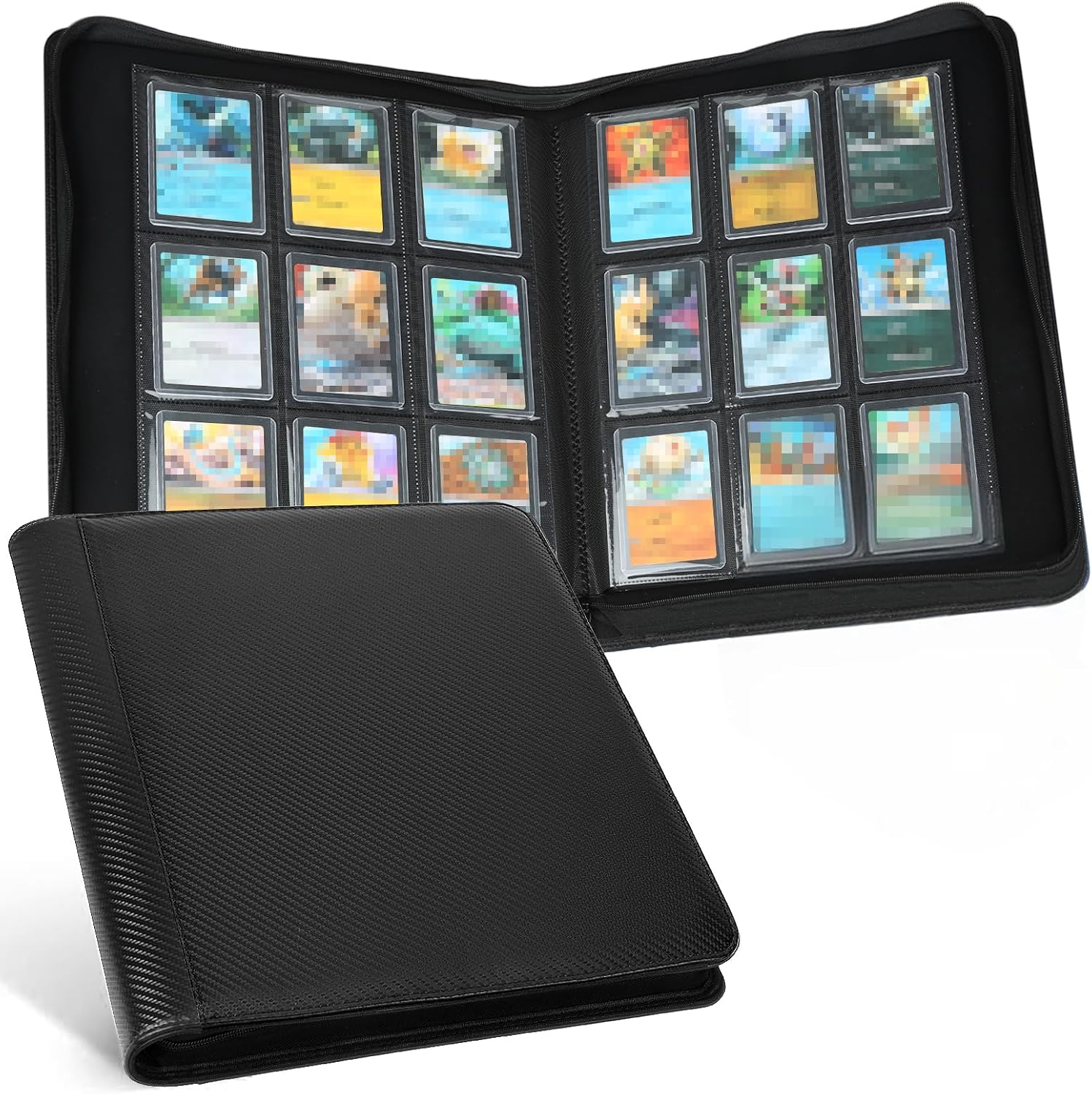 Detalle de Toploader Storage Binder 9 Pocket Ringless Side Loading – 288 Card Capacity