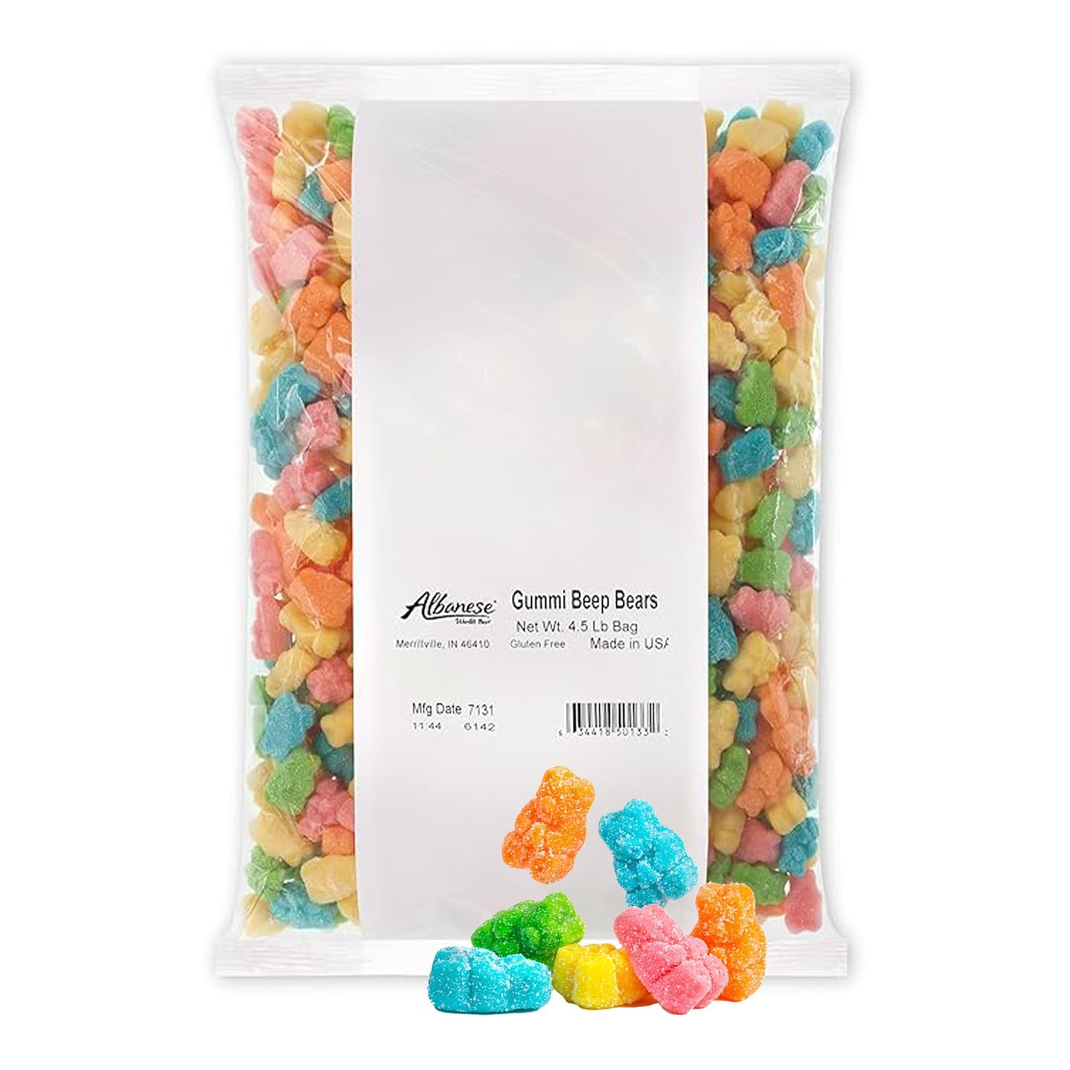 Thumbnail 6 de Albanese Sour Gummy Candy, 4.5 lb
