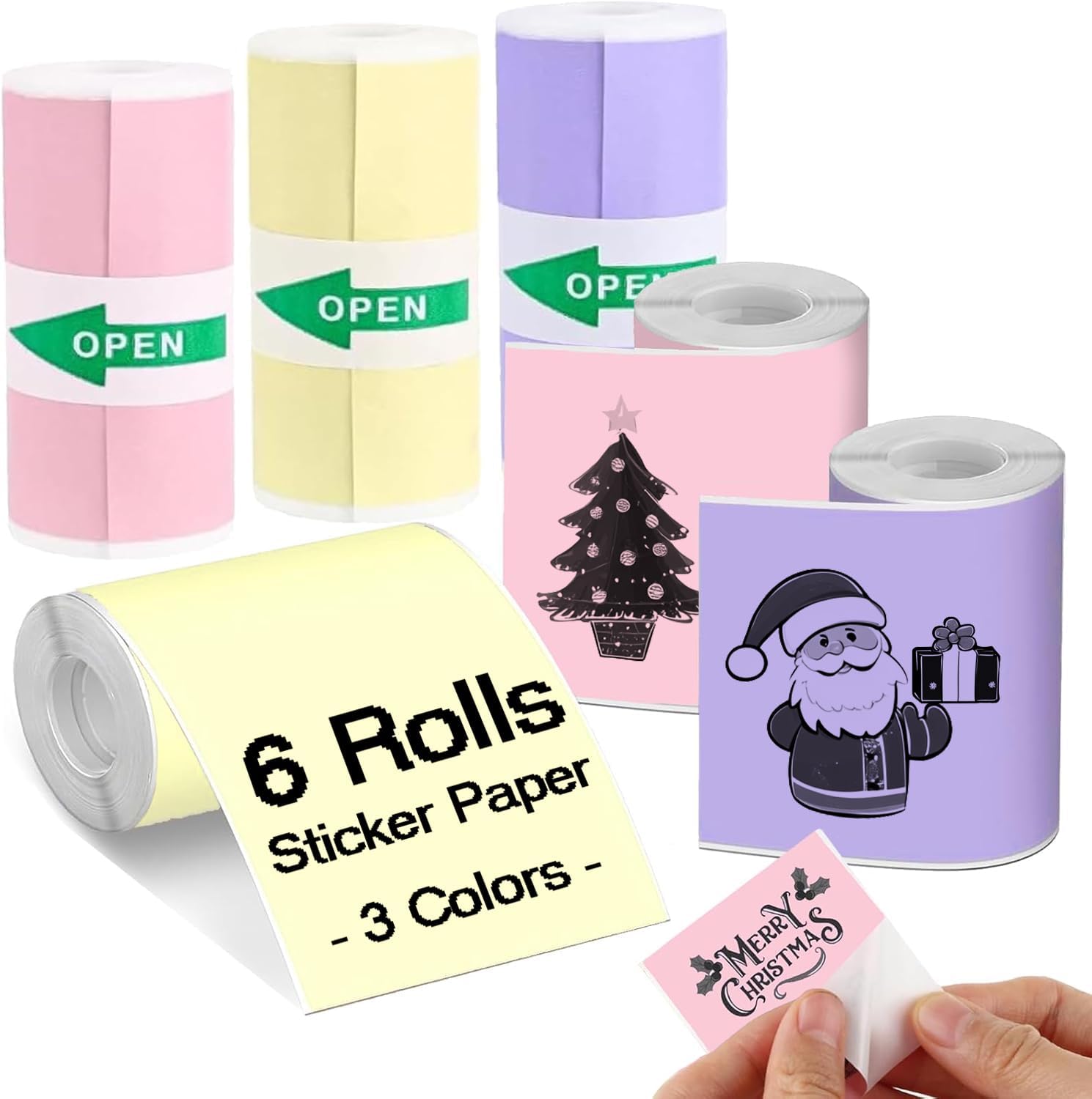 Thumbnail 6 de Lot 10 rouleaux papier thermique 72 feuilles