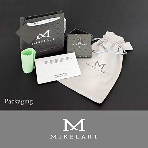 Detalle 2 de Joya Patín De Ruedas Esmaltato Dazul Small de MIKELART – Plata 925, Cadena Ajustable