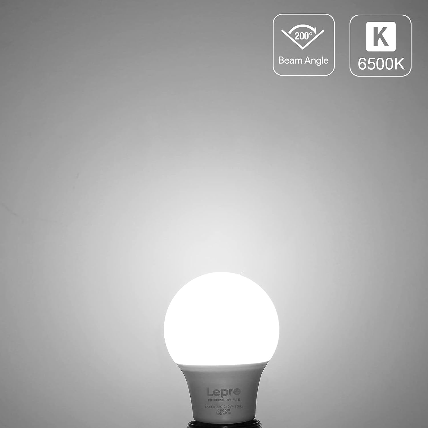 Thumbnail 1 de LED-Glühbirne E27 8,5 W kaltweiß 806 lm