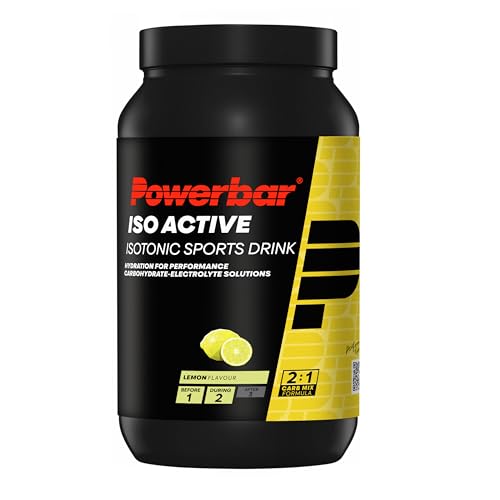 Detalle de PowerBar Isoactive Limón 1320 g — Energía y electrolitos para esfuerzos sostenidos