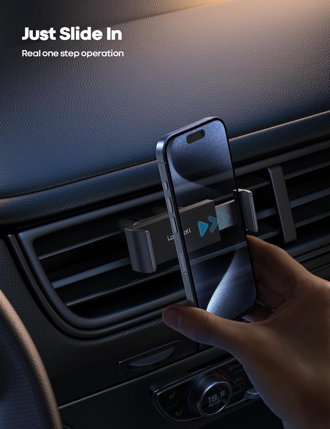 Detalle 2 de Lamicall Car Vent Phone Mount 4.7–6.7in