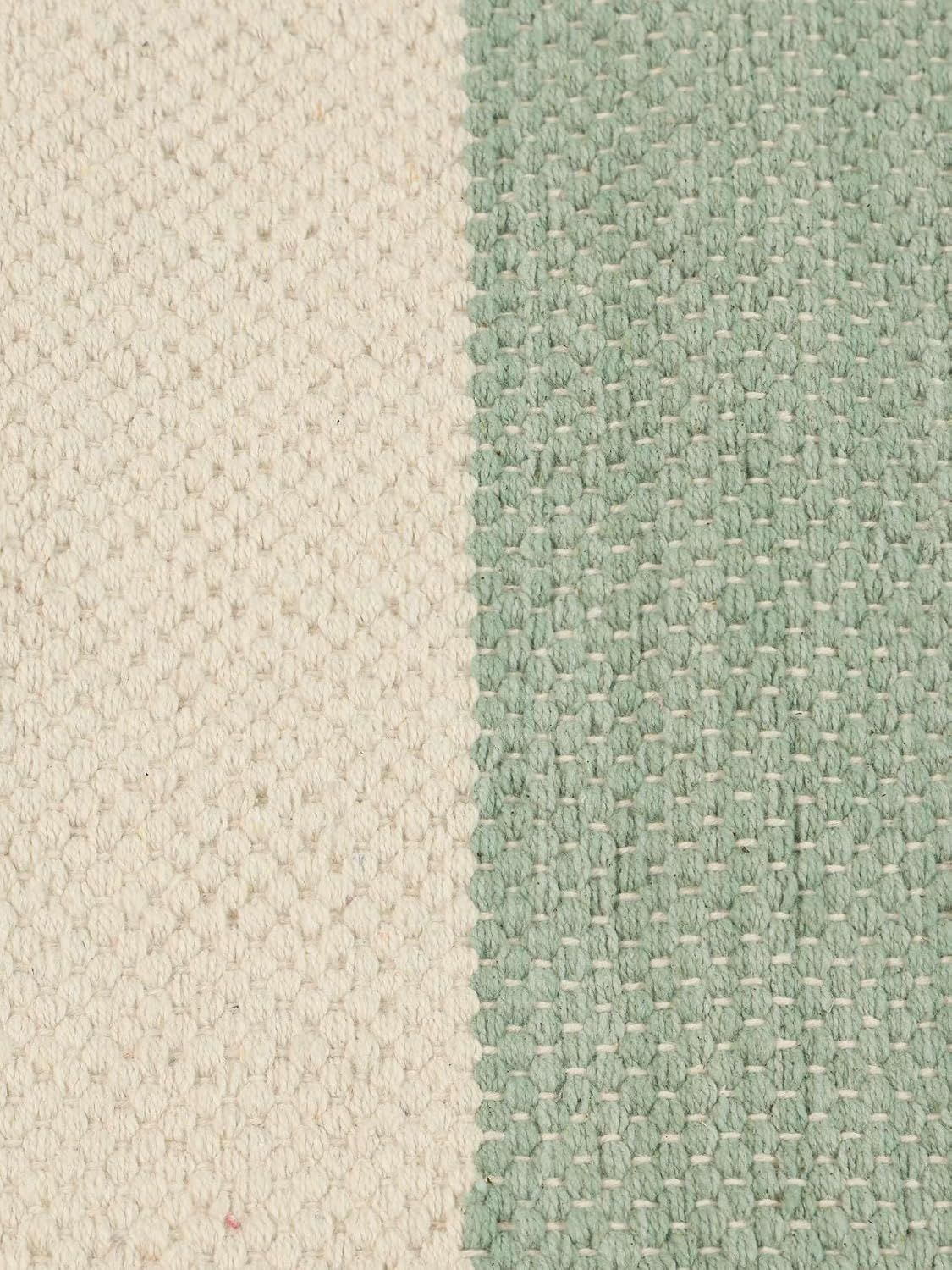 Thumbnail 6 de RugVista Cotton stripe – dywan bawełniany 80 x 250 cm, miętowy, płasko tkany