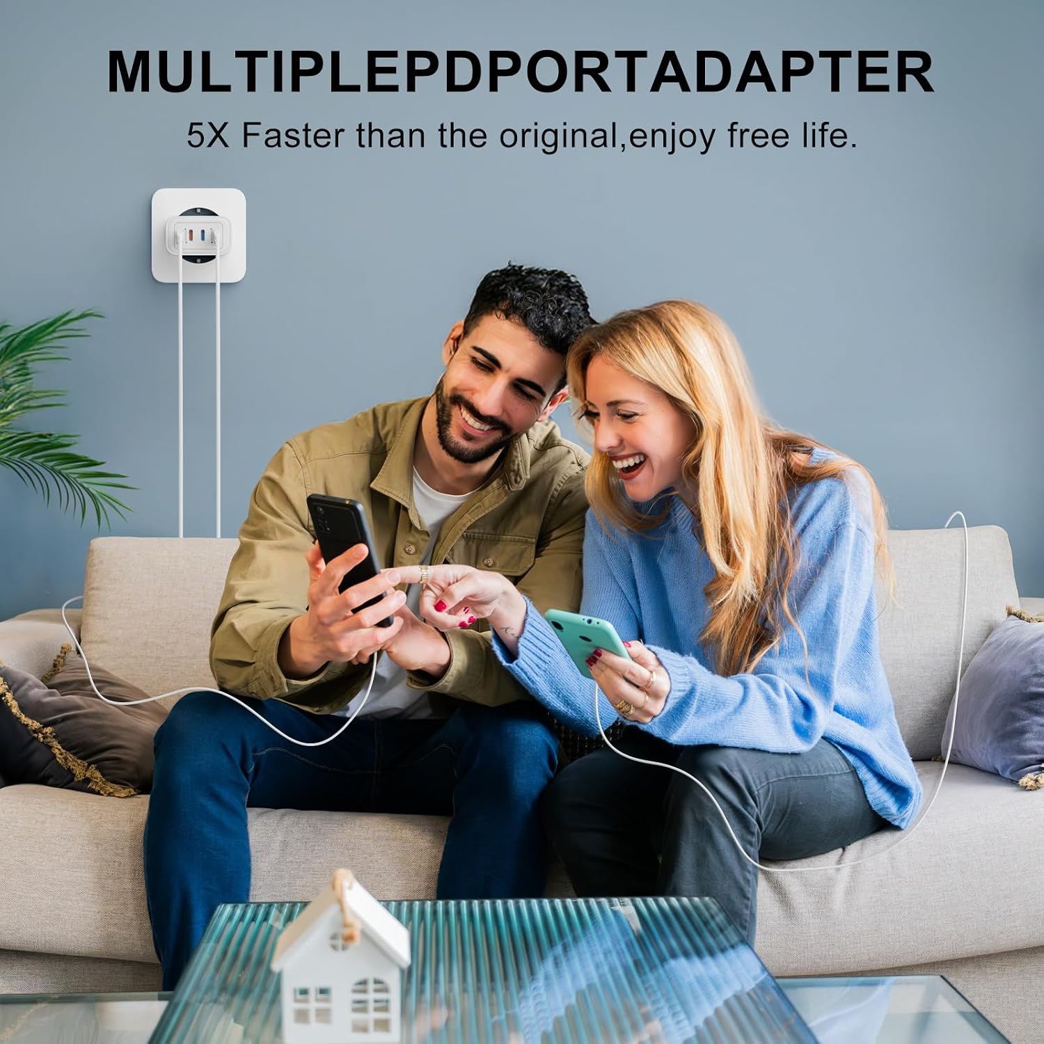Thumbnail 5 de 40W USB-C Vierfach-Ladegerät 2er Pack