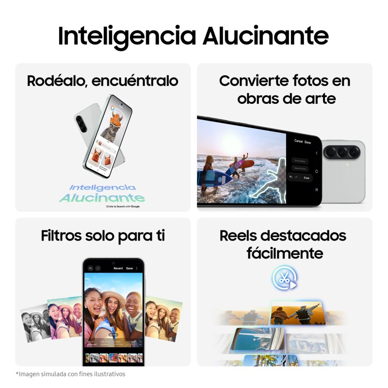 Thumbnail 2 de Samsung Galaxy A56 5G Smartphone 8GB/128GB, 6.7" AMOLED 📱