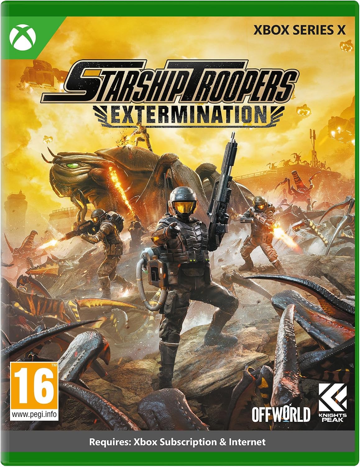 Detalle de Starship Troopers Extermination Xbox