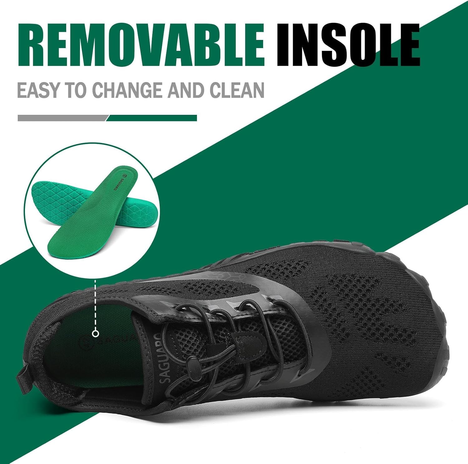 Thumbnail 4 de SAGUARO Barfußschuhe für Herren & Damen – Barfussschuhe mit Zero-Drop, rutschfesten Trailschuh, 360° faltbar (EU Gr. 35–48)