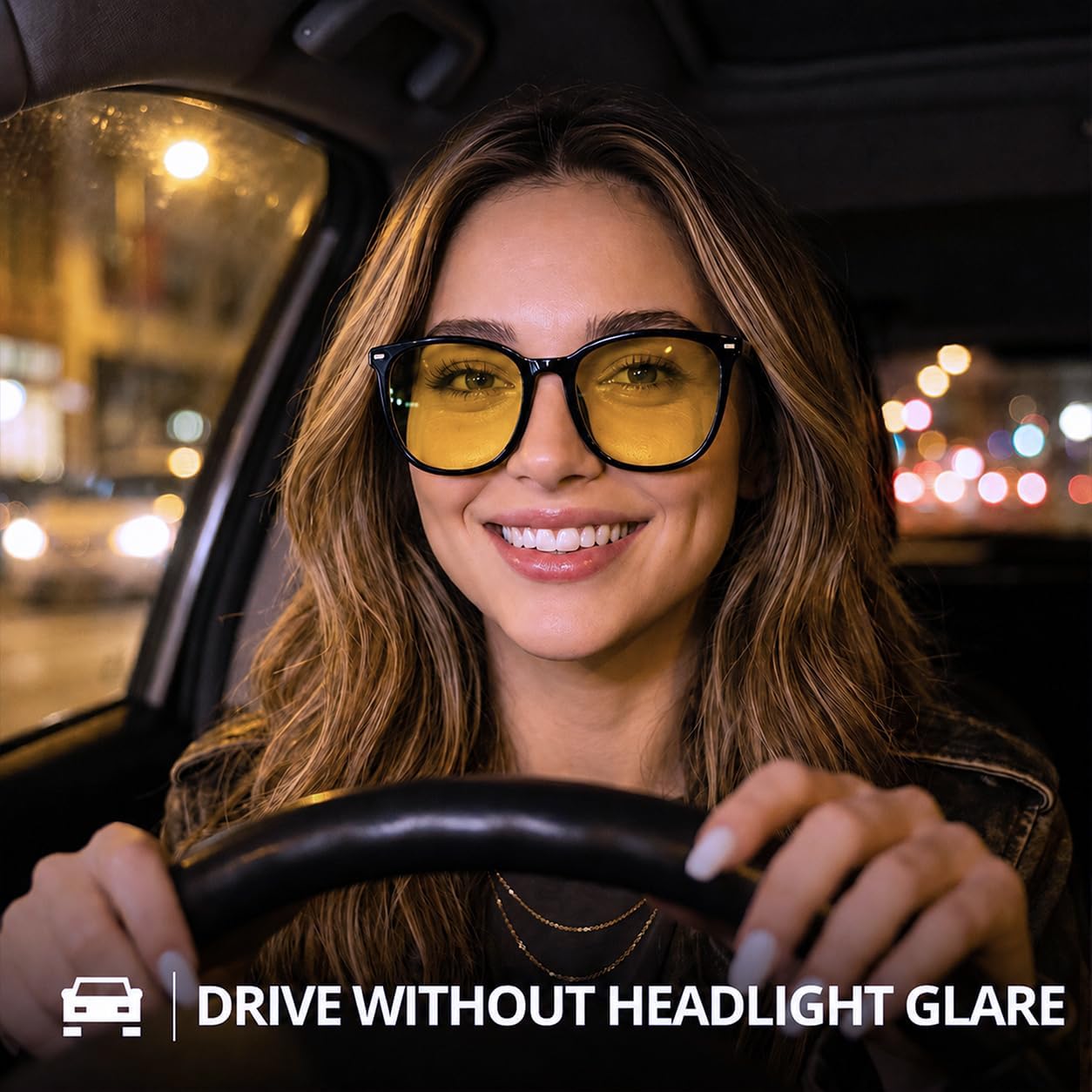 Detalle 2 de FIMILU Night Driving Glasses with Yellow Lenses