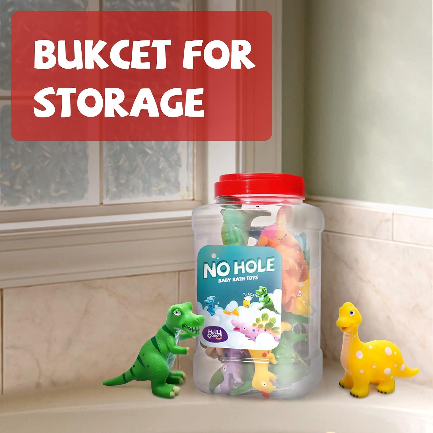 Thumbnail 6 de Hely Cancy Dinosaur Bath Toys 12 pcs
