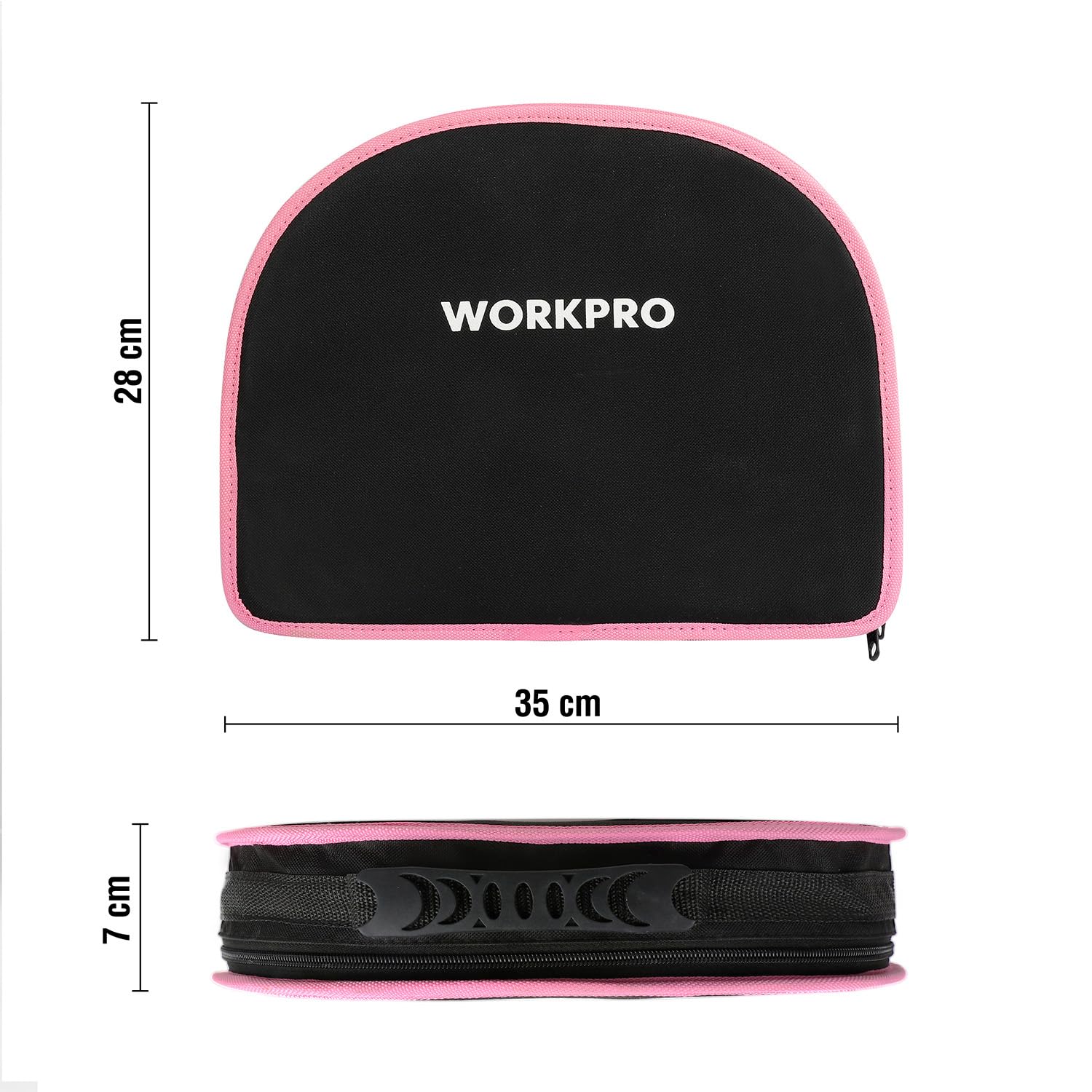 Thumbnail 4 de WORKPRO Set Porta Attrezzi da 103 pezzi per uso domestico (borsa portatile in rosa)