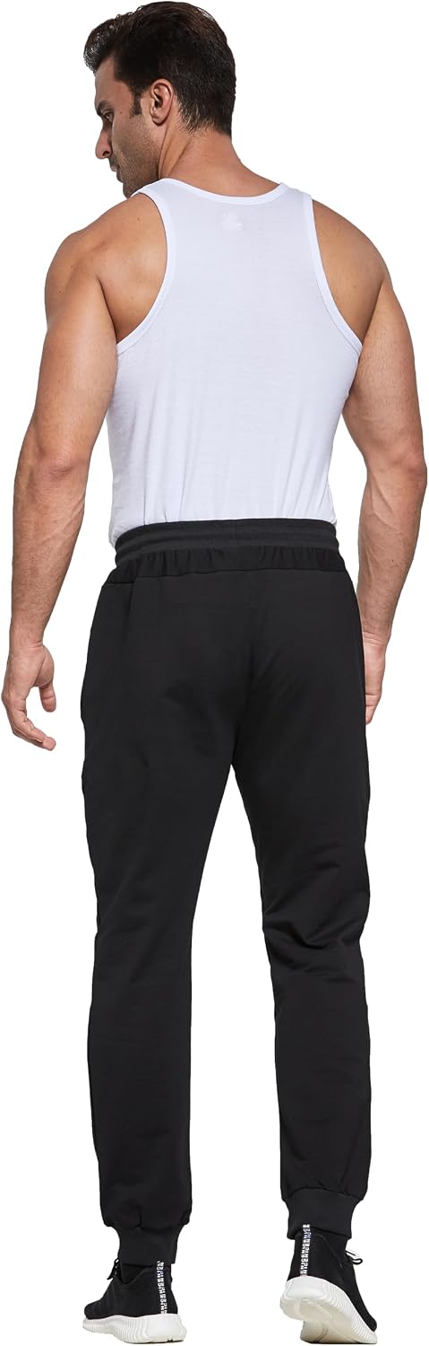 Detalle de HCSS Men’s Joggers Tracksuit Bottoms with Zip Pockets, Elasticated Waist & Drawstring