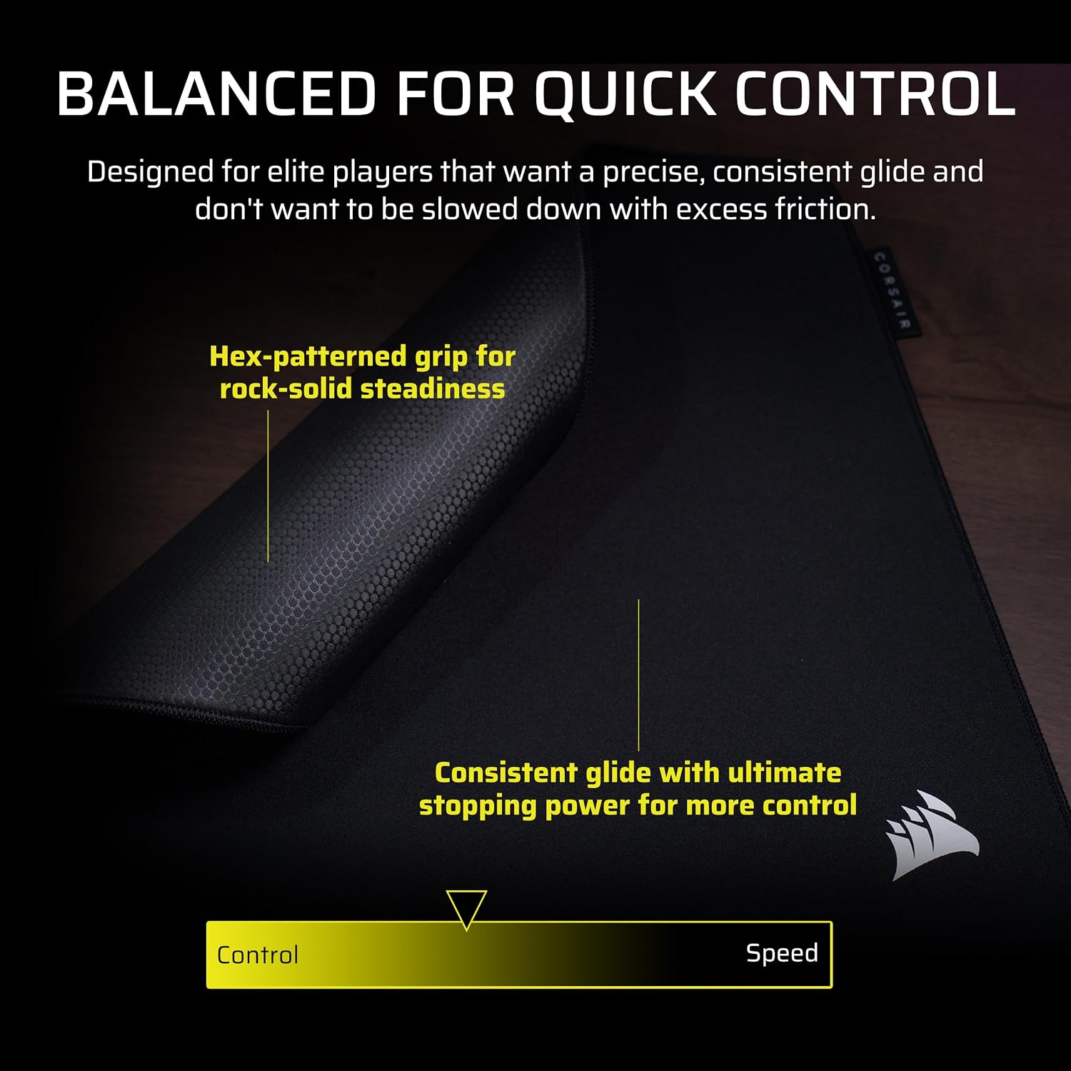 Thumbnail 5 de Corsair MM PRO Control Cloth Large Gaming Mouse Pad – Esports-Tuned Surface for Precision