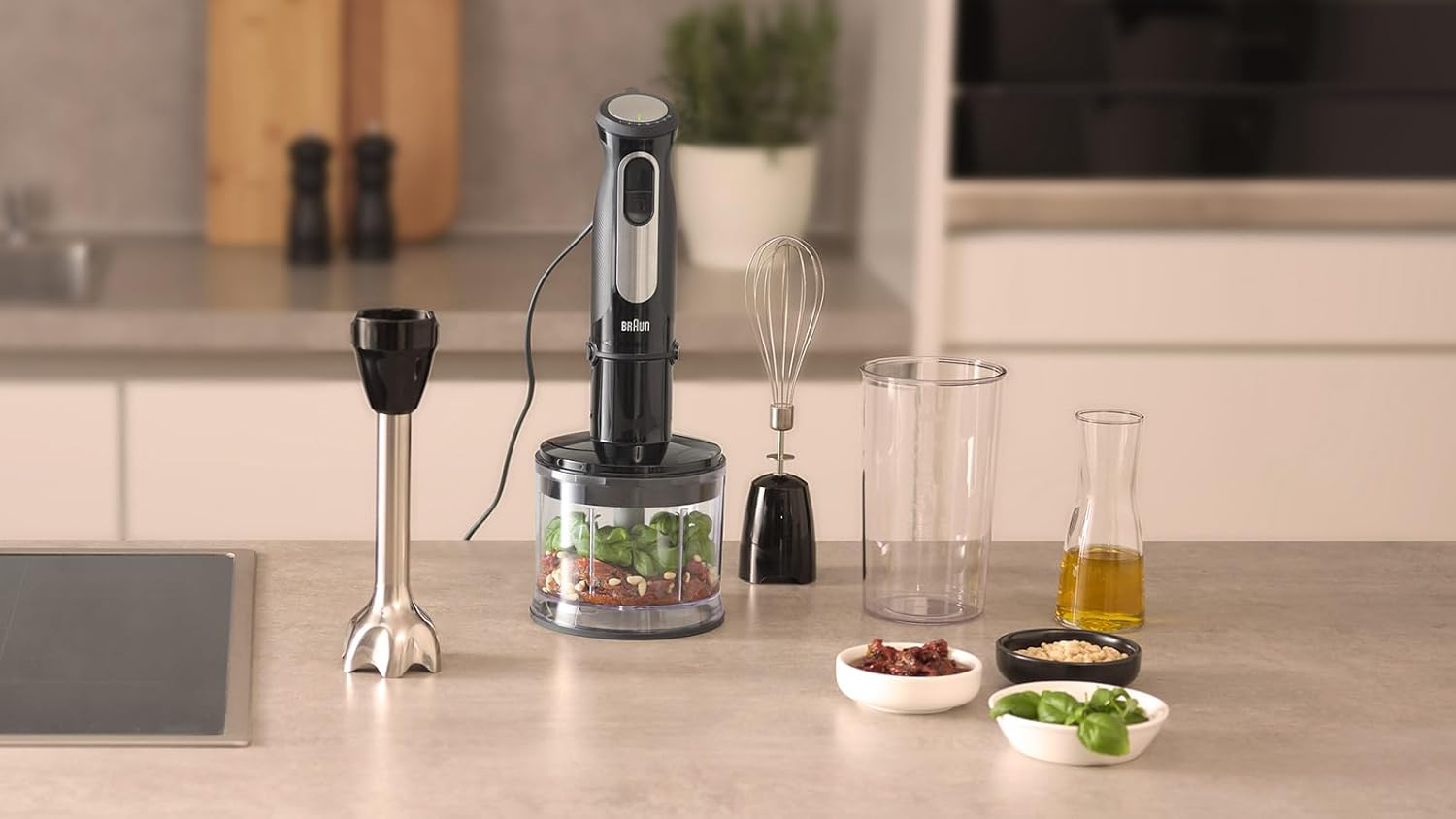 Detalle de Braun MQ55236M minipimer 1000 W