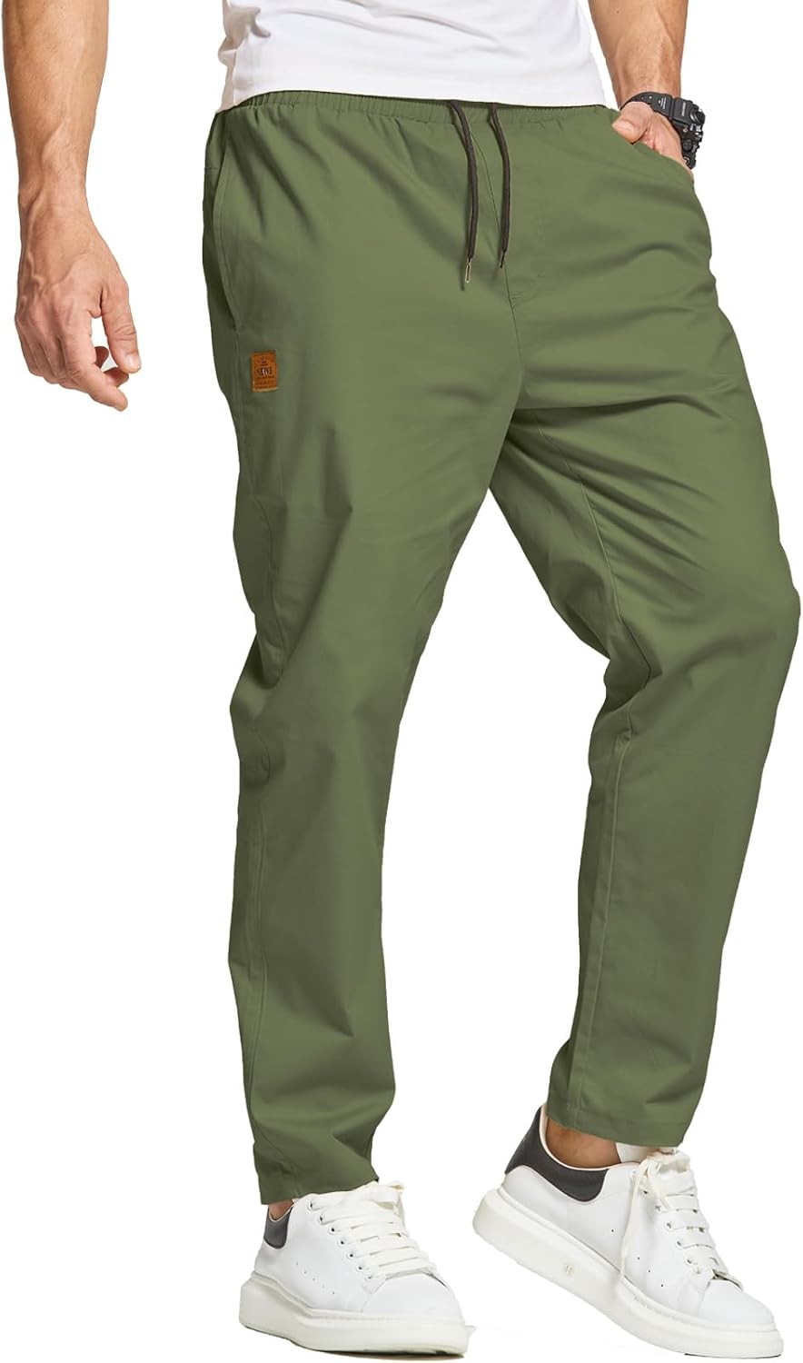 Thumbnail 5 de ZOXOZ Herren Cargo Chino Hose – Freizeithose mit elastischer Taille und verstärkten Taschen
