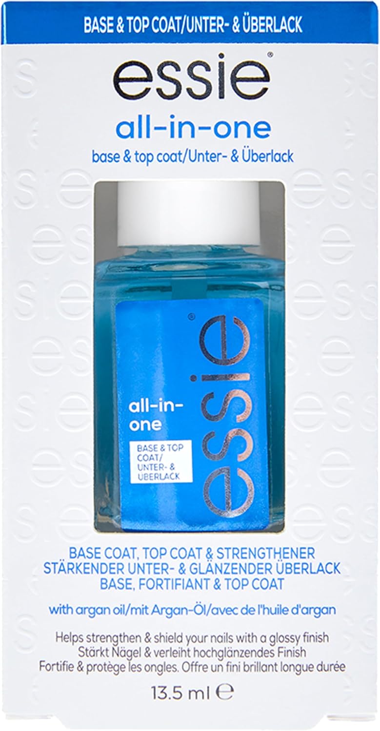 Detalle de Base e Top Coat All-in-One Essie Manicure 13,5 ml: prolungamento e brillantezza della manicure