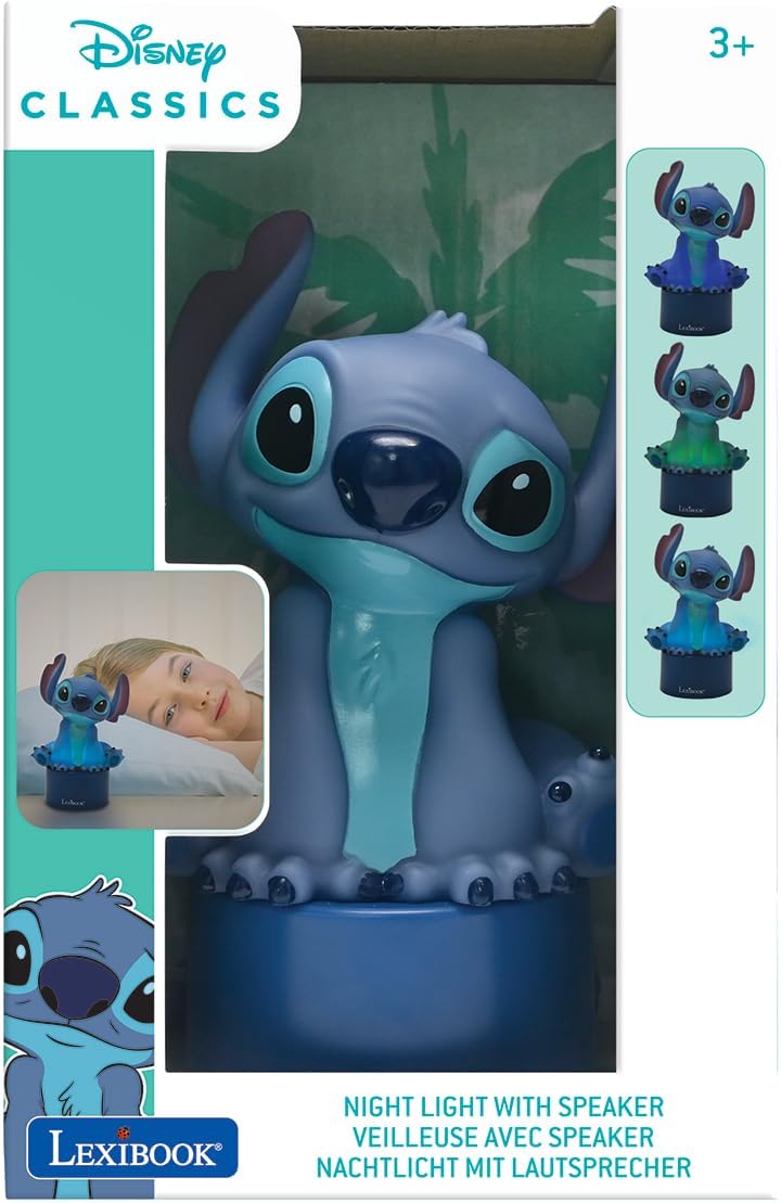 Thumbnail 4 de Lexibook Disney Stitch NS01DLXB night light with speaker, colour-changing LED