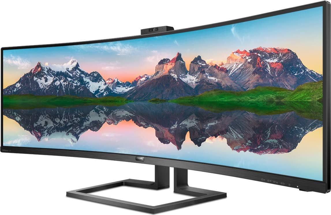 Thumbnail 4 de Philips 499P9H- 49 Inch Curved Dual QHD Monitor