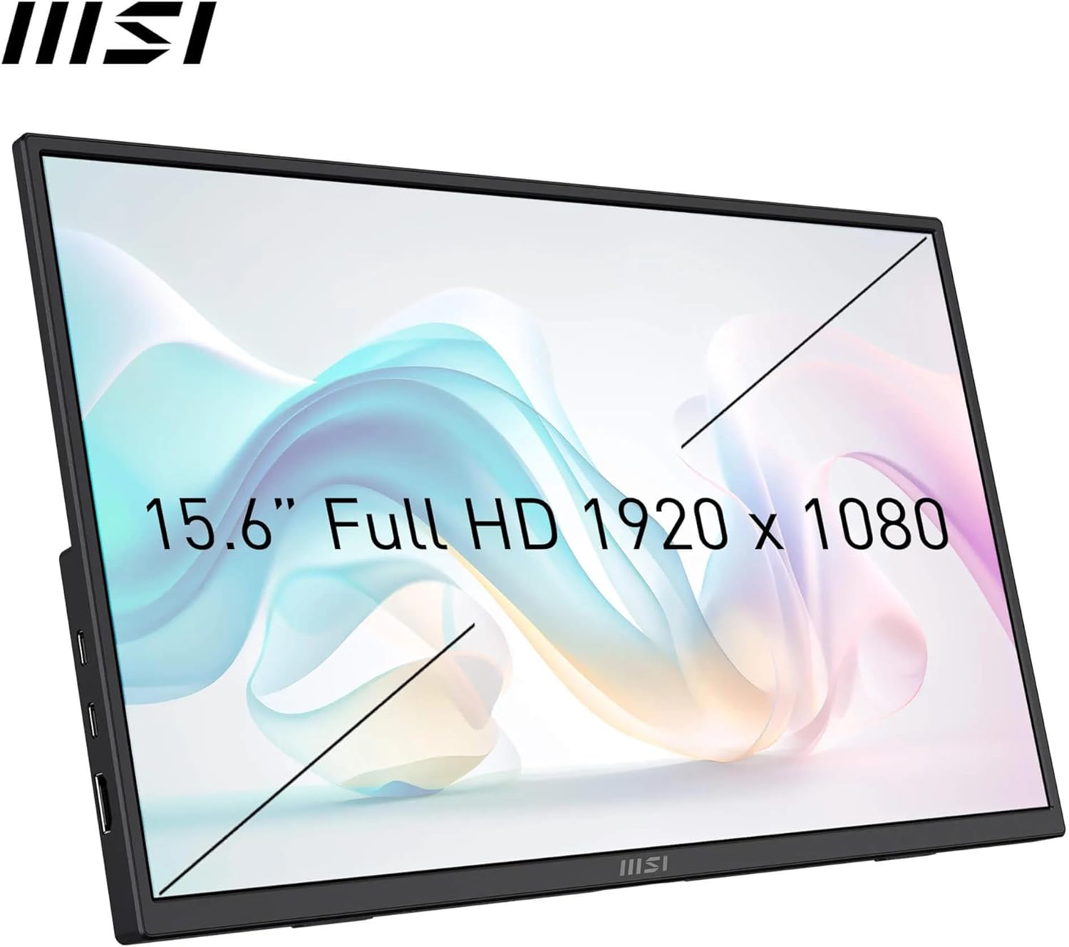 Detalle 2 de MSI PRO MP165 E6 portable FHD IPS monitor 15.6