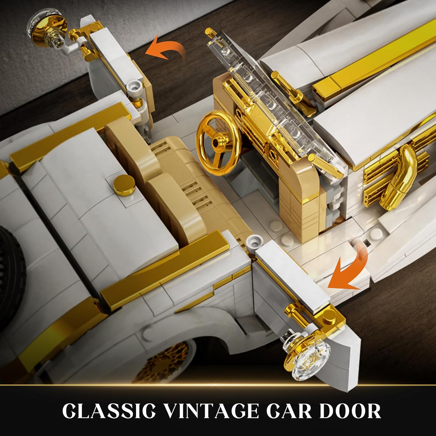 Thumbnail 2 de Mould King WX10003 Voiture rétro télécommandée 868 pièces