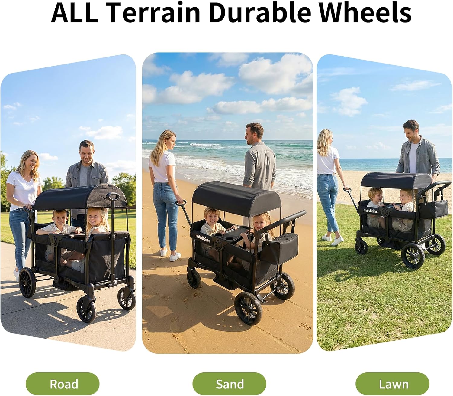 Thumbnail 5 de MiniKins Wagon for Kids 2-Seater