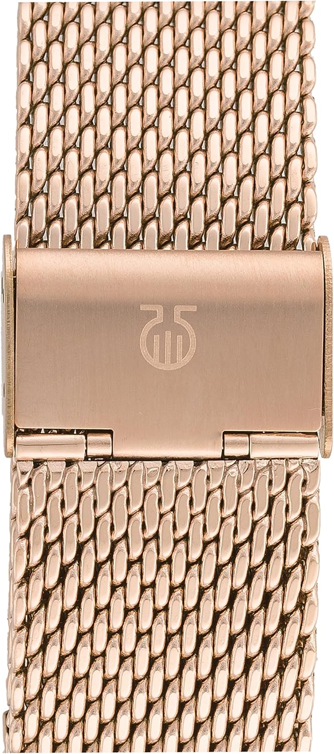 Detalle de Orphelia OR22970717 – Montre Homme Quartz Analogique, bracelet acier inoxydable Or et Rose