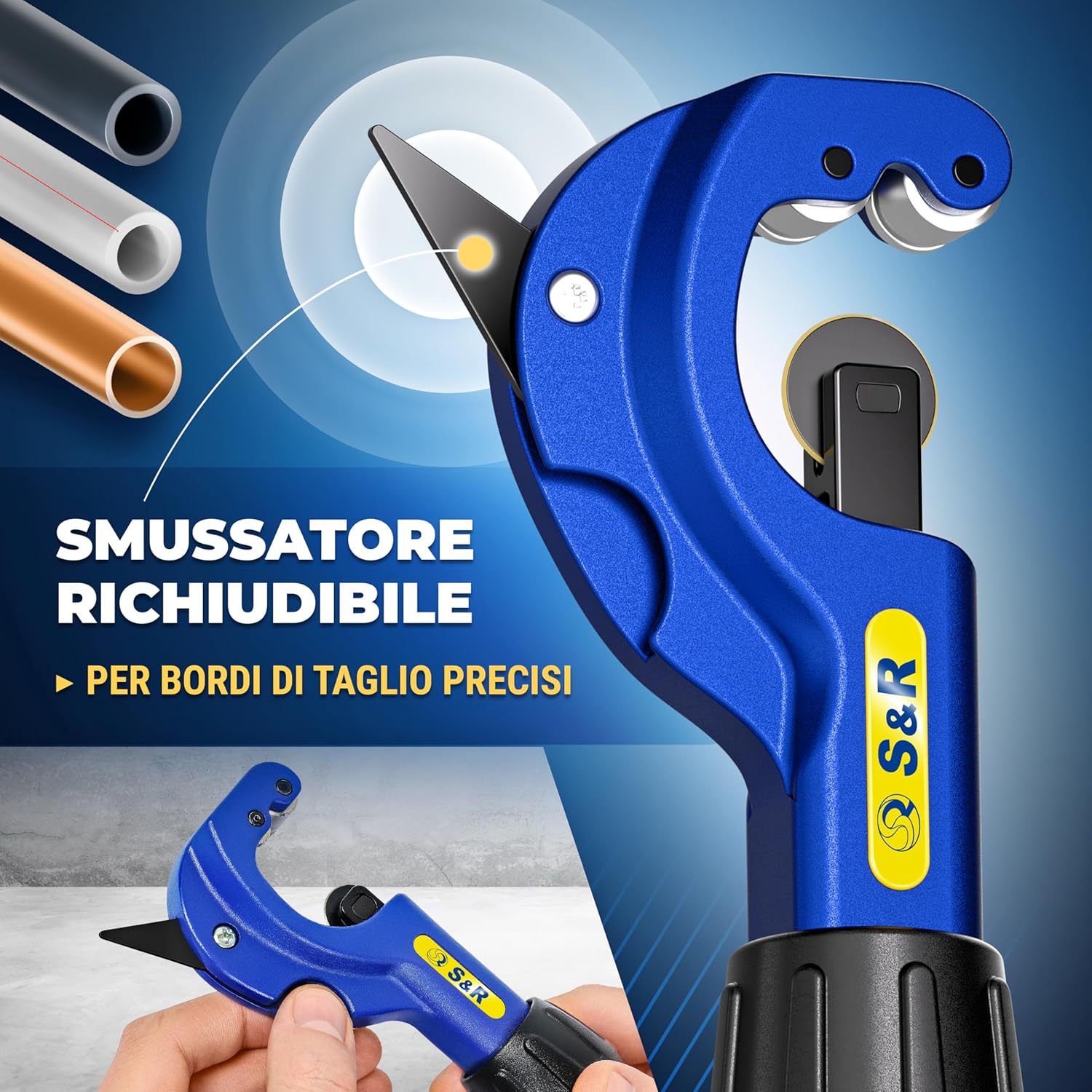 Thumbnail 5 de S&R Tagliatubi: Tagliatubi per rame, alluminio e plastica multistrato da 3 a 32 mm