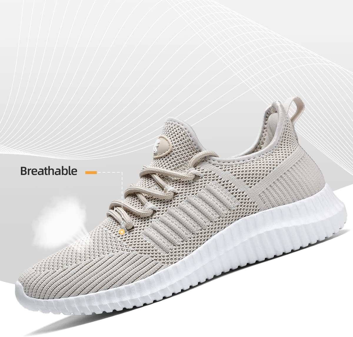 Thumbnail 1 de SK·TRIP Women’s Lightweight Walking Shoes with Breathable Flying Woven Mesh Upper