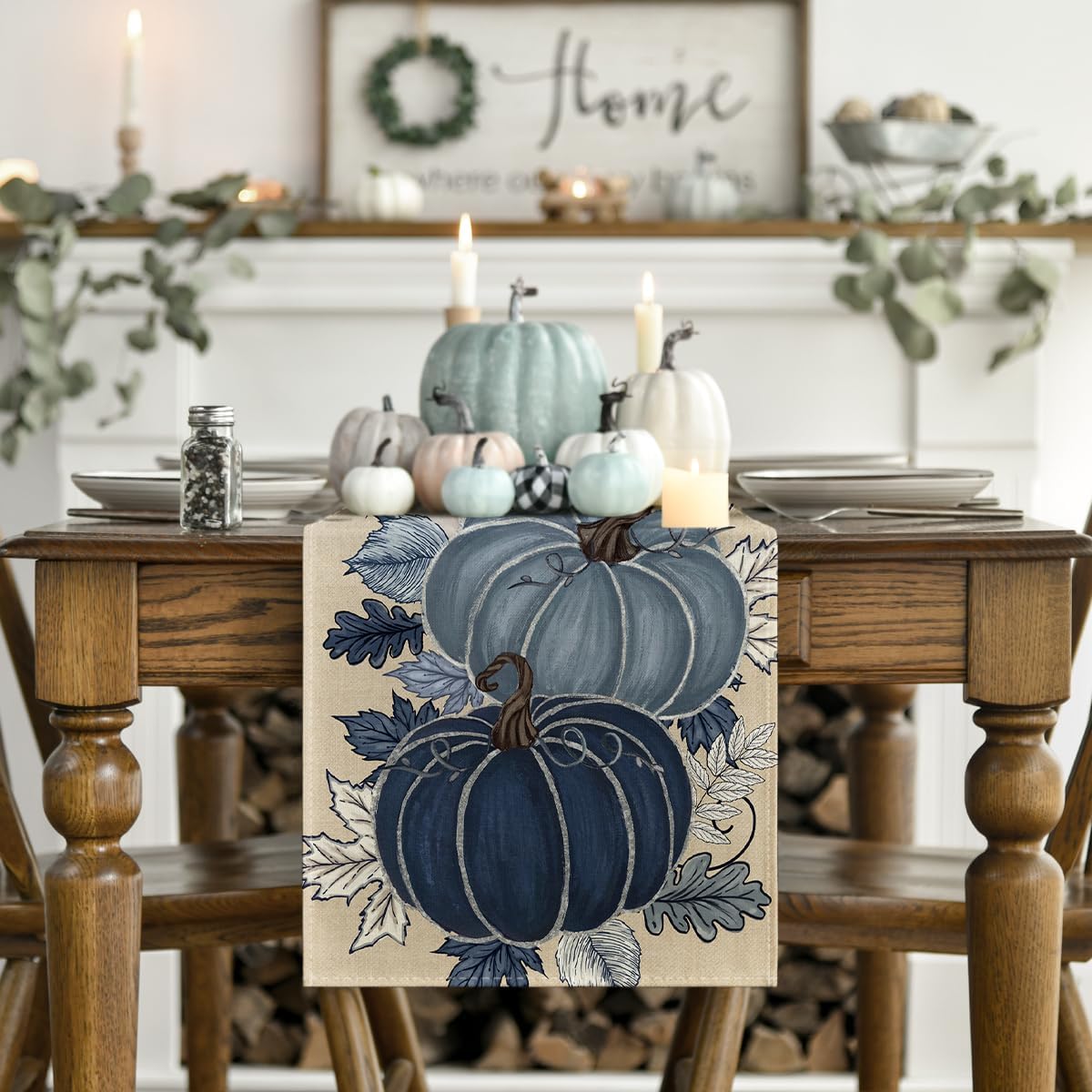 Detalle 2 de Artoid Mode Fall Table Runner 13 x 72 Inch