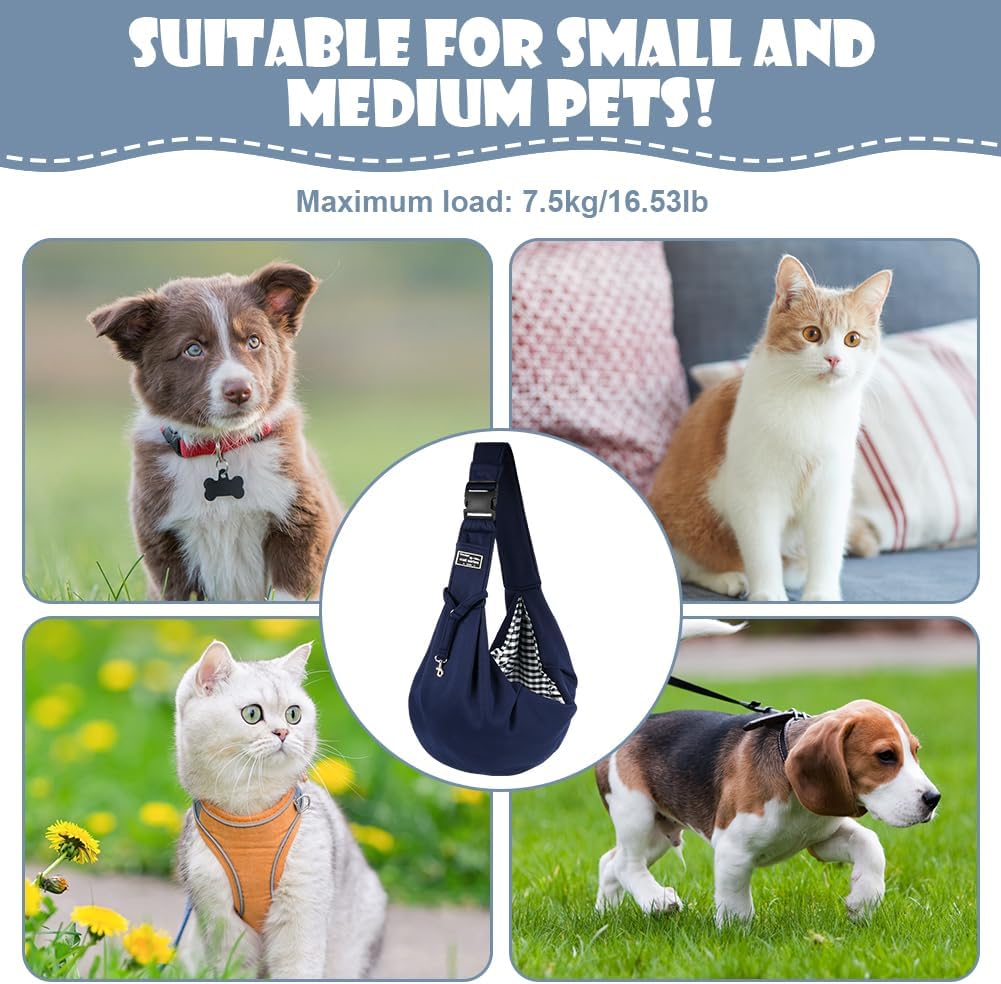 Thumbnail 6 de Adiwo Dog Carrier Bag Sling 7.5 kg