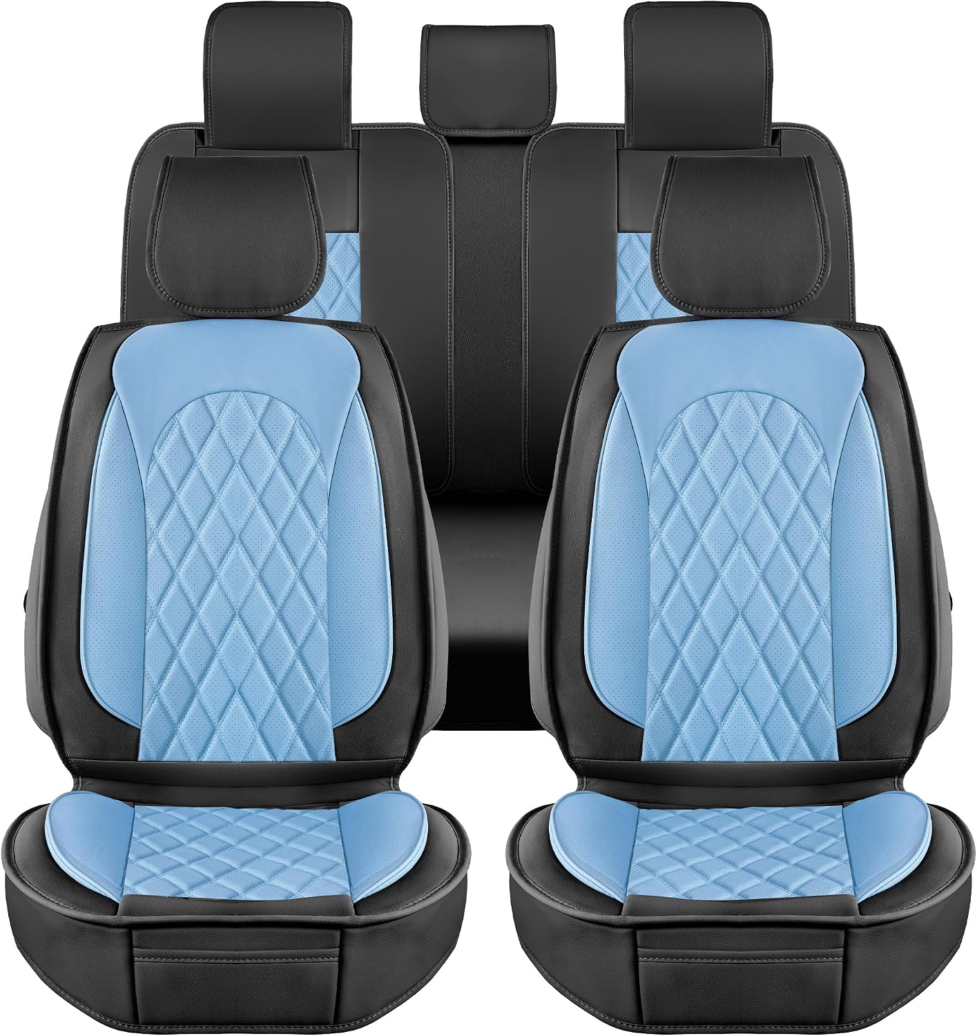 Thumbnail 6 de LINGVIDO Premium Nappa Leather Seat Covers 1️⃣💺