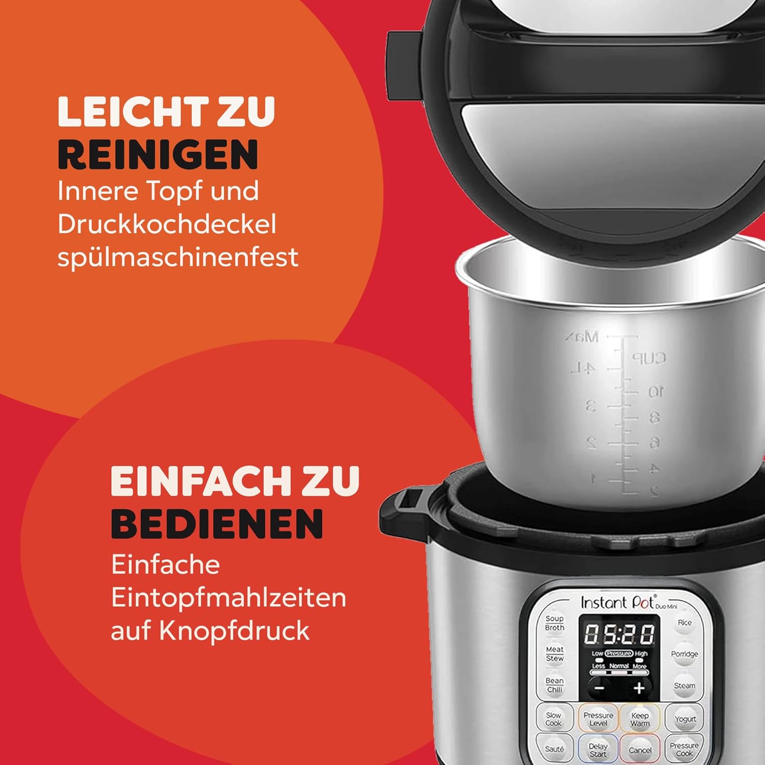 Thumbnail 5 de Instant Pot Duo 30 Elektro-Multikocher 3L