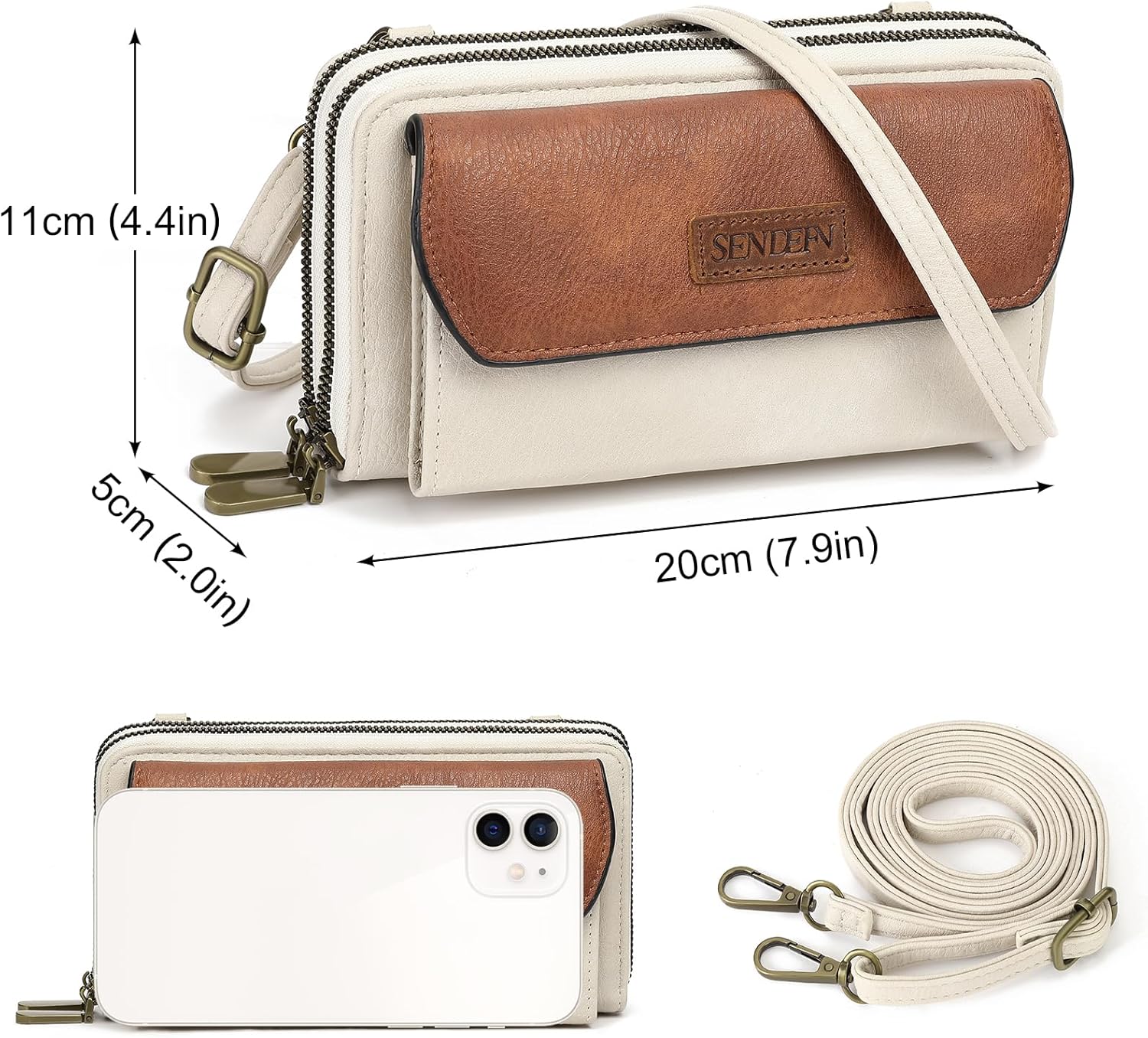 Thumbnail 5 de SENDEFN Crossbody Phone Bag for Women