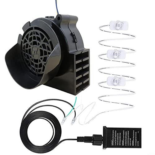 SPORTARC Soffiatore ad aria per gommoni 12 V con catena LED da 2 m