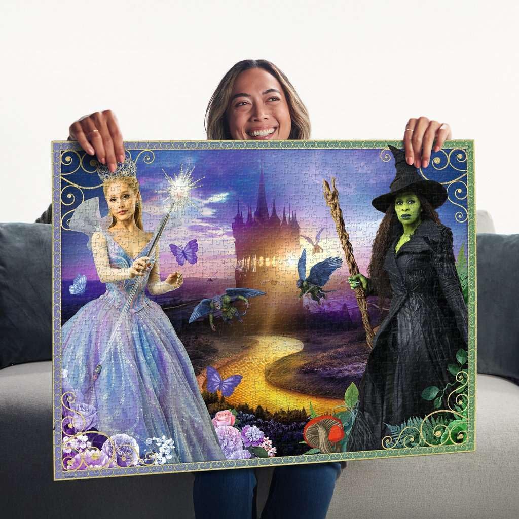 Detalle de Ravensburger Puzzle 12001581 Wicked Movie Part 2 – 1500 Teile